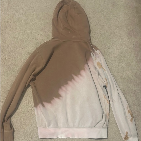 Nike Men's Brown and White Tie-Dye Hoodie - Picture 3 of 11